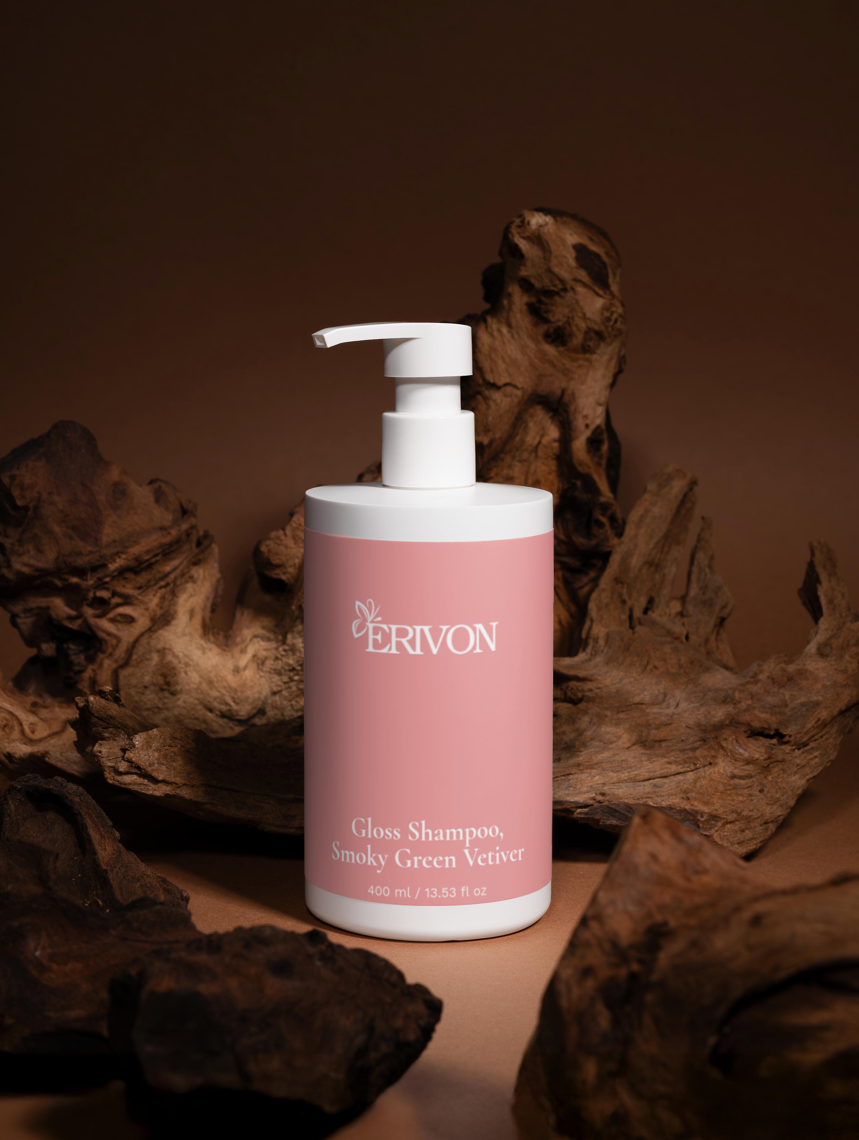 Gloss Shampoo, Smoky Green Vetiver